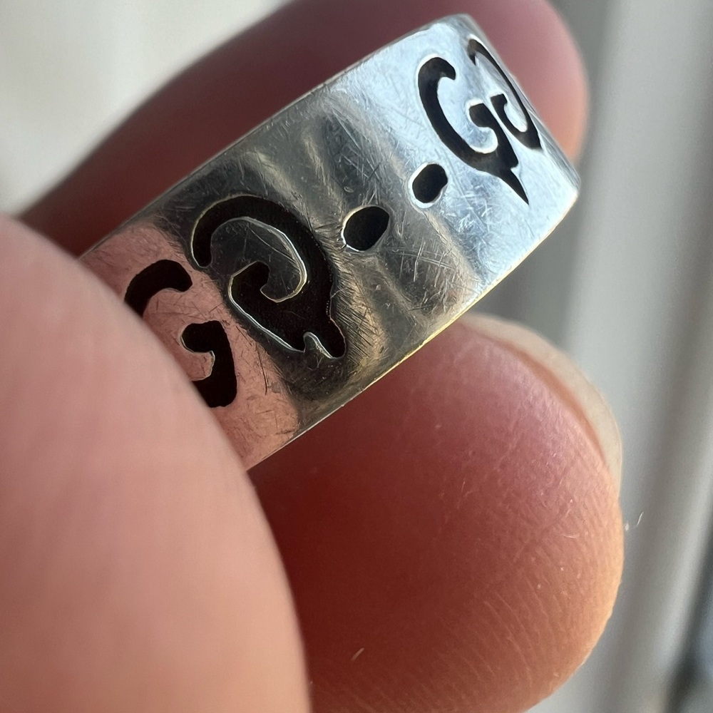 GUCCIGHOST RING IN SILVER - Picture 5 of 14